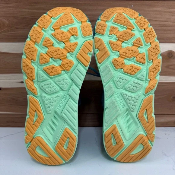 Hoka One One Arahi 6 Men's Running Shoes Walking Gym Size 9.5D Ocean Mist Lime - Picture 10 of 13